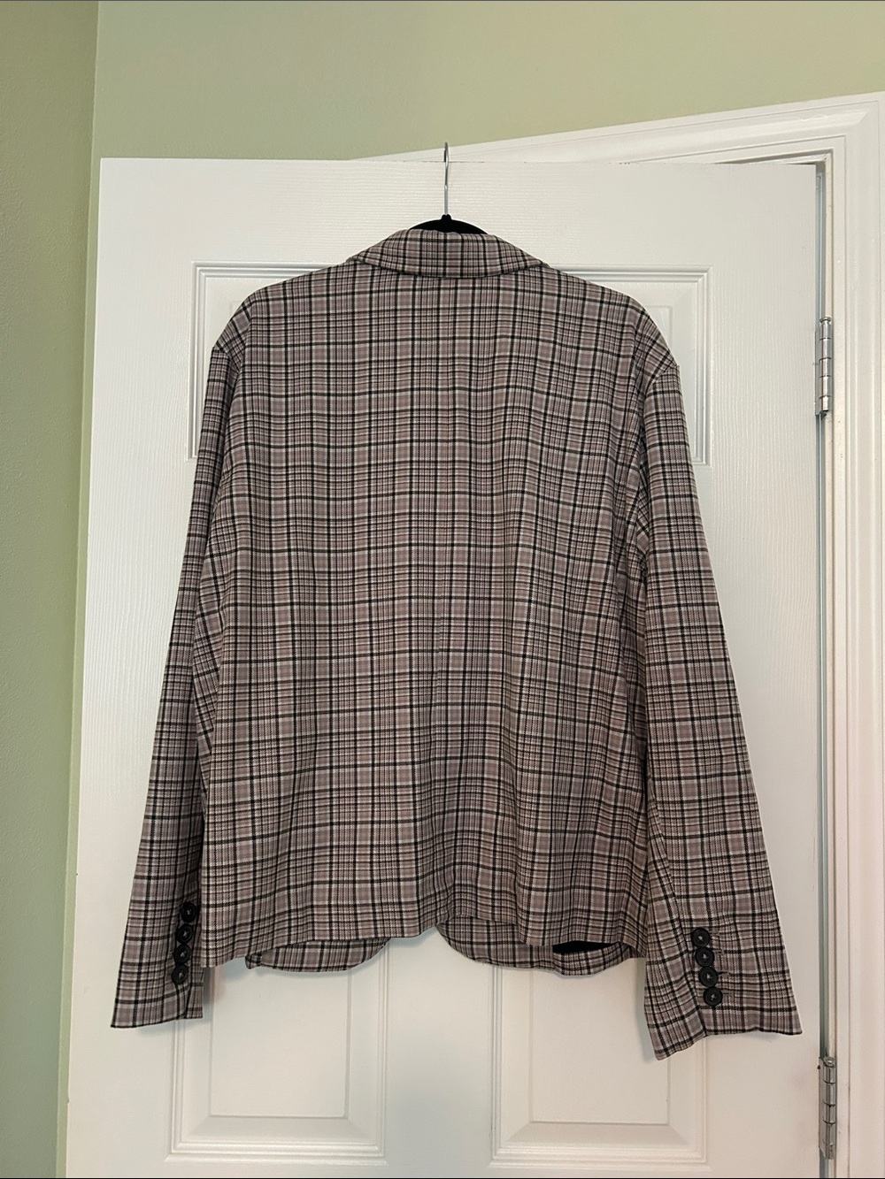 We the Free Cali Plaid Blazer in Dust Combo - Picture 7 of 9